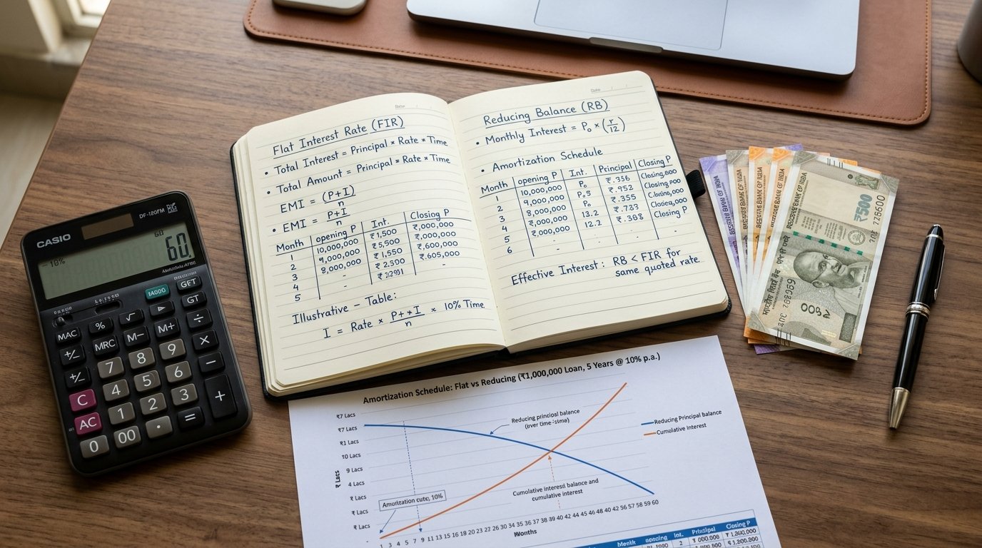 Reducing Balance vs Flat Rate
